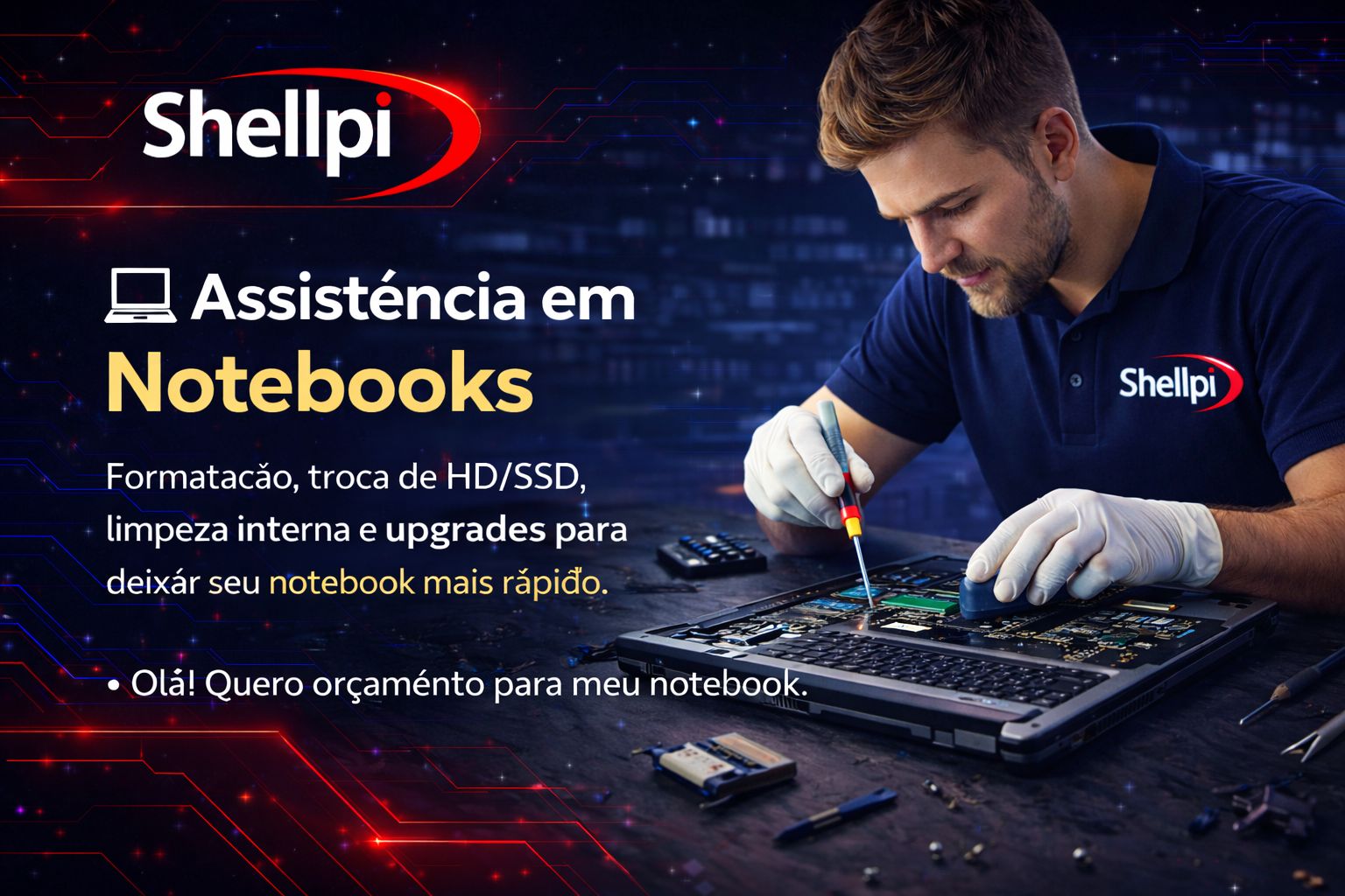 Upgrade de Notebooks
